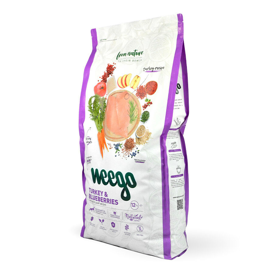 12 kg Weego Pavo y Ar&aacute;ndanos pienso para perros, , large Imagen numero 2